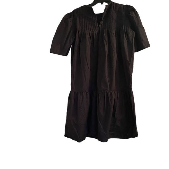 Malene Birger Aninah Black Cotton Mini Dress Size Medium - Picture 4 of 7